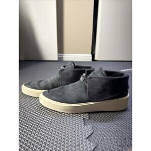 Fear Of God Suede Low Chukka Boots Navy Made In Italy Size 11